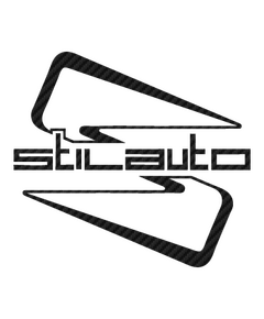 Stilauto wheels logo Carbon Decal