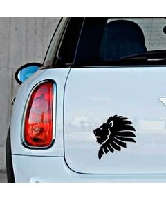 African Lion Mini Decal
