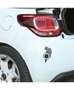 Round Circle Citroen DS3 Decal 2