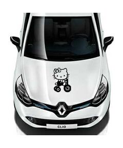 Hello Kitty Bicycle Renault Decal