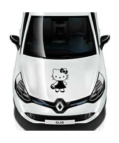 Sticker Renault Deko Hello Kitty Panier