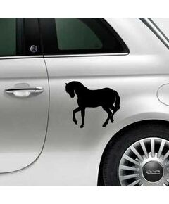 Horse Fiat 500 Decal #2