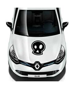 Sticker Renault Tête de Mort Emo
