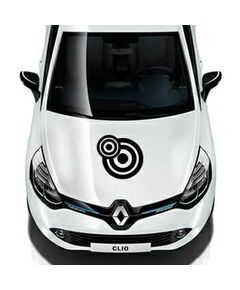 Rounded Circles Renault Decal