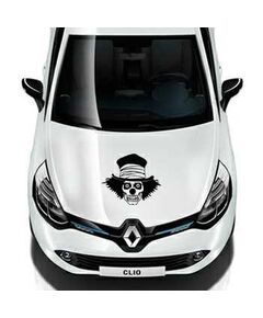 Sticker Renault Tête de Mort Clown
