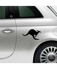 Sticker Fiat 500 Känguru