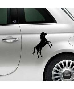 Sticker Fiat 500 Pferd 5