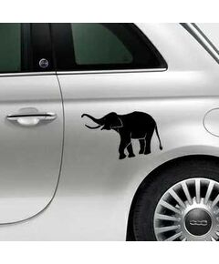 Sticker Fiat 500 Elefant