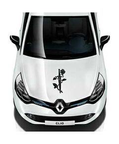 Sticker Renault Couteau Rose 2