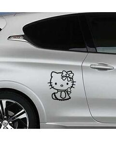 Hello Kitty Lace Peugeot Decal