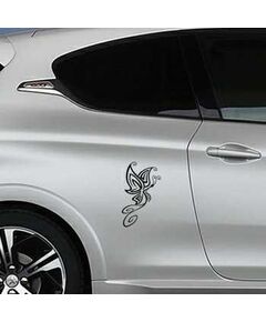 Tribal butterfly Peugeot Decal