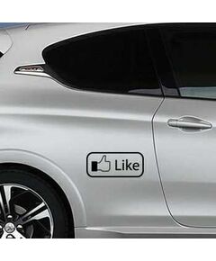 Sticker Peugeot Facebook I Like - J'aime