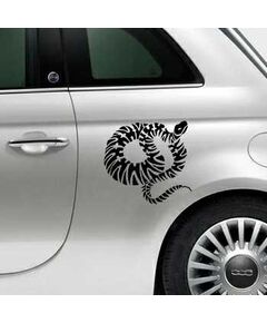 Snake Fiat 500 Decal 3