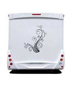 Flower Ornament Camping Car Decal