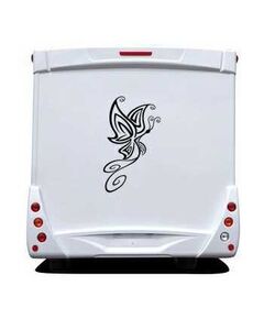 Tribal butterfly Camping Car Decal