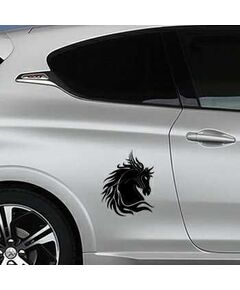Tribal Horse Peugeot Decal