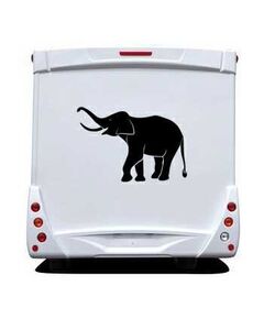 Sticker Wohnwagen/Wohnmobil Elefant