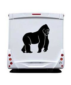 Sticker Wohnwagen/Wohnmobil Gorilla King Kong