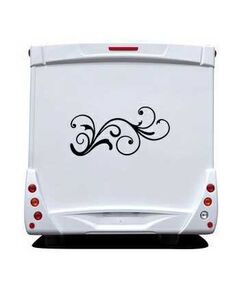 Design flowers element Camping Car Decal