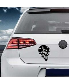 Sticker VW Golf Tête de Mort Diable 7