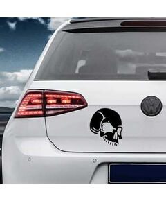 Sticker VW Golf Tête de Mort 11