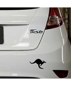 Kangaroo Ford Fiesta Decal