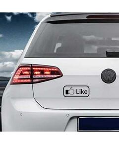 Sticker VW Golf facebook i like aime