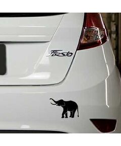 Elephant Ford Fiesta Decal