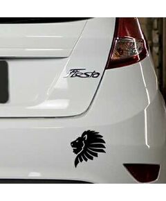 African Lion Ford Fiesta Decal
