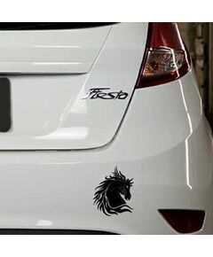 Tribal Horse Ford Fiesta Decal