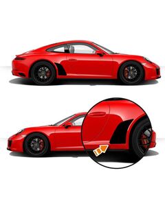 Porsche 911 ( Carrera, S, GTS, 4 S, Targa & GT3) Seitenschutz Aufkleber Set