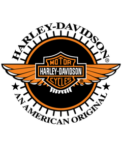 Sticker Harley Davidson Logo ailé en couleur ★