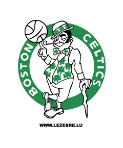 Sticker Celtics Boston Logo 2
