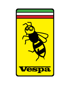 Sticker Vespa Ferrari