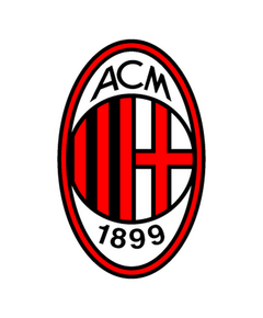 Sticker AC Milan Couleurs