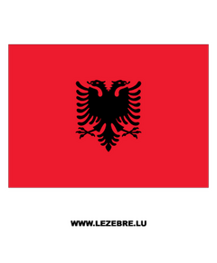  Sticker Drapeau Albanie
