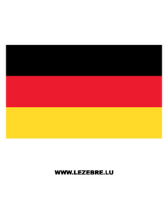 Sticker Drapeau Allemagne
