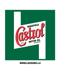 Sticker Castrol Wakefield