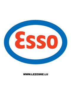 Sticker Esso