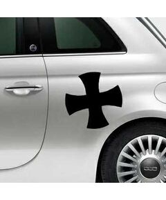 Pochoir Fiat 500 Croix Celtique