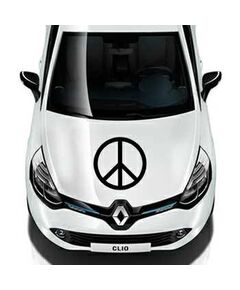 Pochoir Renault Peace & Love Logo