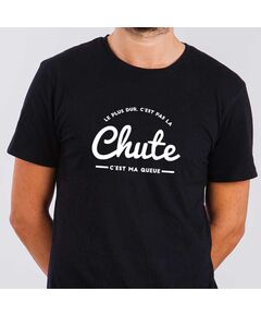 T-shirt Homme Le Plus Dur, C'est Pas La Chute...