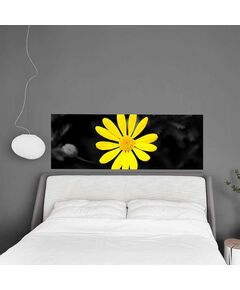 Headboard Decal Yellow Flower