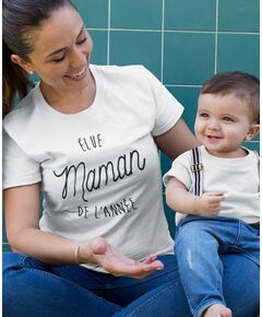 Tee-shirt Élue Maman de l'Année