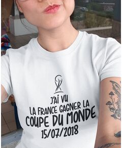 Tee-shirt France Coupe du Monde 2018