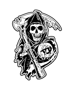 Sons Of Anarchy Reaper Decal