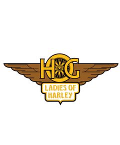 Sticker Harley Davidson HOG Ladies Of Harley ★