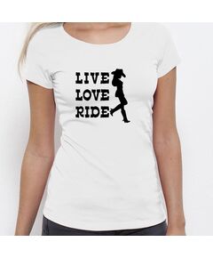 Tee shirt "Live Love Ride"