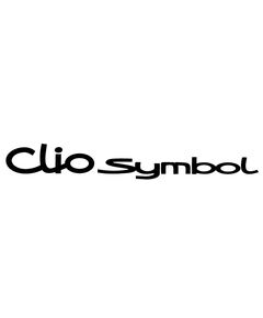 Aufkleber Renault Clio Symbol