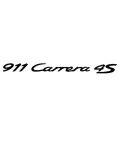 Porsche 911 Carrera 4S Decal
